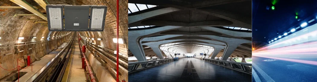 IP67 Waterproof LED Tunnel Light IK10 180W 5700K 140lm Outdoor for Urban Street Architectural Facade