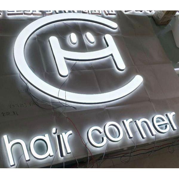 3d Lighting Acrylic Mini Led Channel Letter Sign 3D Open For Shop Mini Led Acrylic 3d Backlit Letter LED Sign
