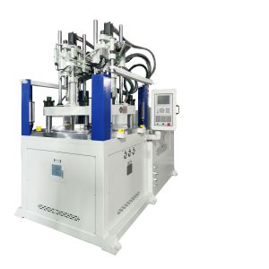Buy cheap 85T Double Color Injection Molding Machine Vertical JTT2V3R-850 product