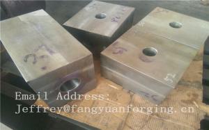 Buy cheap SA182 F316 F304 SForged Steel Products Forgings Block Solution Milled And Drilling product