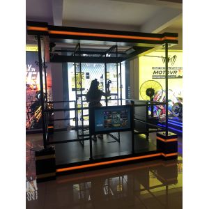 Black Interactive Virtual Reality , Gun Virtual Reality Shooting Simulator