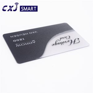 Buy cheap ODM Plastic Business Cards Luxury , Transparent Pvc Business Card Printing product
