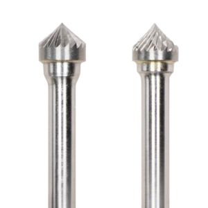 Buy cheap 90°Countersink SK Carbide Burr Single Cut Die Grinder Bit 10mm *5mm On 6mm Shank product