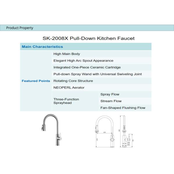 rotatable Kitchen Bar Faucets OEM stainless steel sink faucet