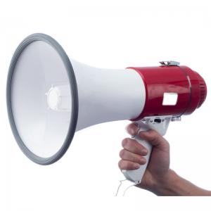 China Professional 45W Handheld Exhaust Siren BT Megaphone with Recording Voice Control NO on sale