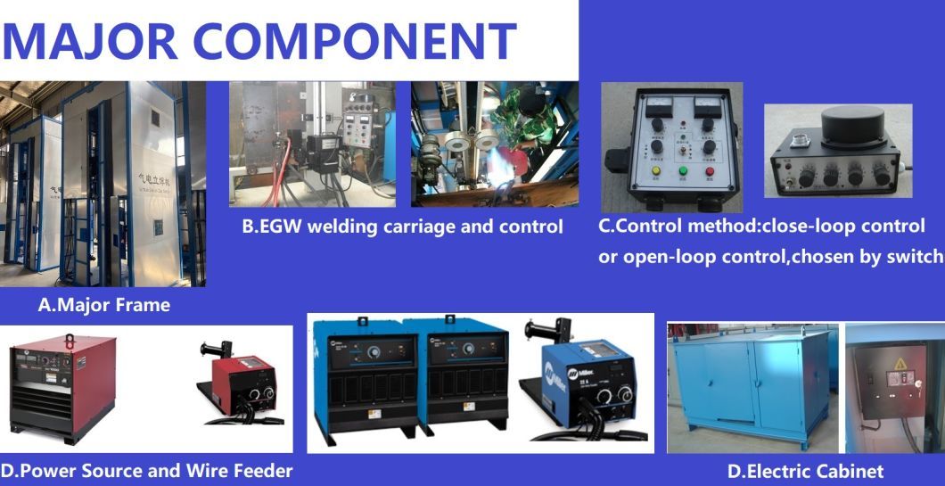 Automatic Vertical Seam Welding Machine Tank Construction Equipment