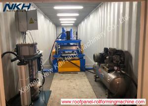 Buy cheap 40 FT Container Portable Standing Seam Machine For Rapid Roofing System product