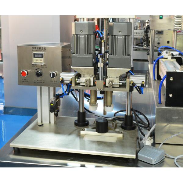 30-40bottles/Min High Efficiency Dropper Head Semi-Auto Capping for Glass Bottles Screw Caping Machine