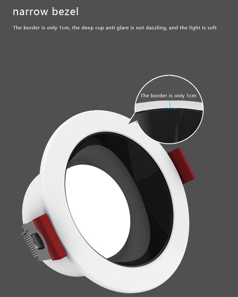 7W 2.5inch Adjustable CCT LED Downlight 3000K-6000K IP44