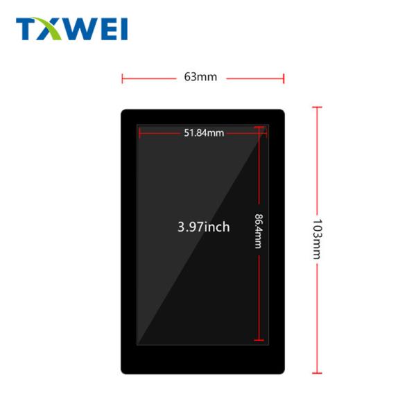 4.0 inch 480 * 800 Raspberry Pi PDA Medical Home Appliance Industrial Security Equipment LCD Display Screen