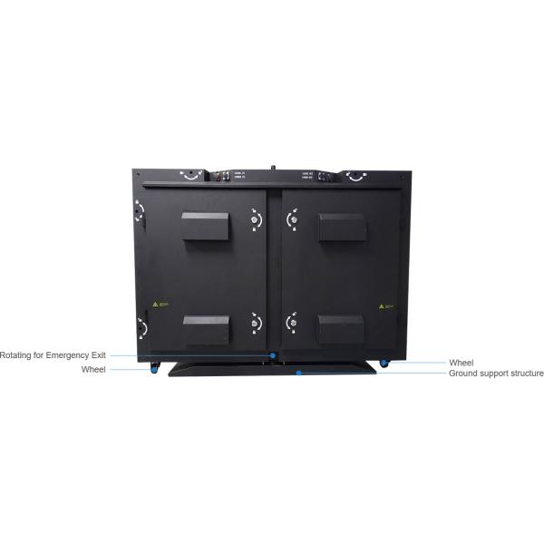 IP65/IP43 Outdoor Programmable Led Signs / Large Led Video Screens Solid & Light