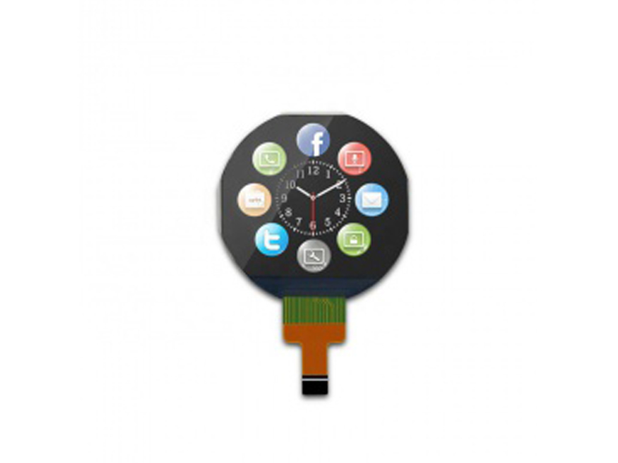 1.08 inch round TFT display side view
