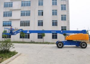 Buy cheap 360° Continuous Turntable Aerial Work Platform ,  Articulated Boom Trailer Mounted Cherry Picker product
