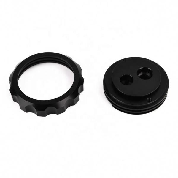 Quality Black Aluminum Anodized 4 Axis CNC Turning Parts for sale