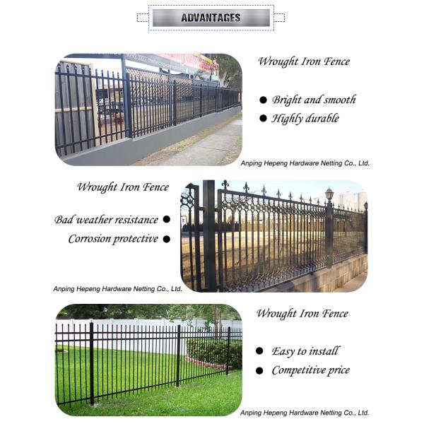 Wrought Iron Fence
