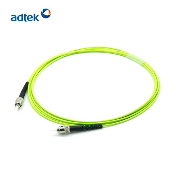 Multimode Simplex Fiber Patch Cord OM5 ST To ST Fiber Patch Cable