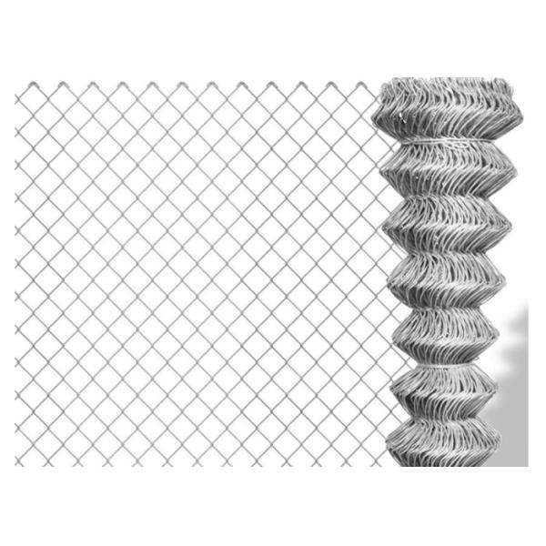 H6m Plastic Coated Galvanized Chain Link Fence for baseball fields