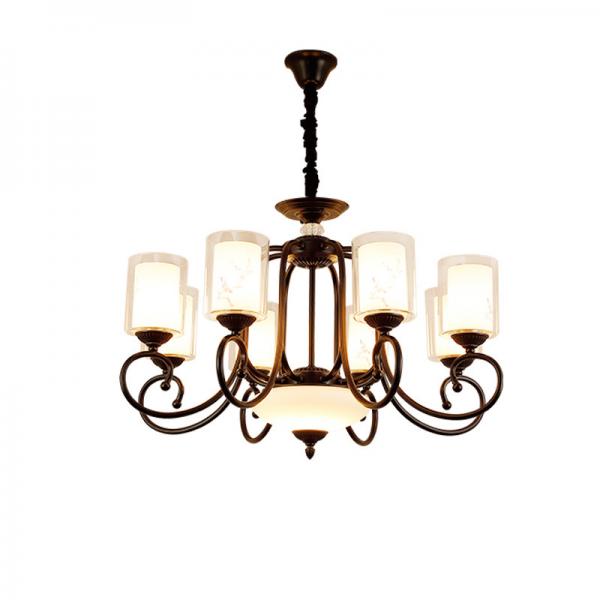 Quality Black wrought iron lighting fixtures for home lighting (WH-CI-100) for sale