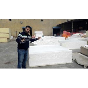 Manual Square Polyurethane Sponge Foam Block Moulding Steel / Wooden Material
