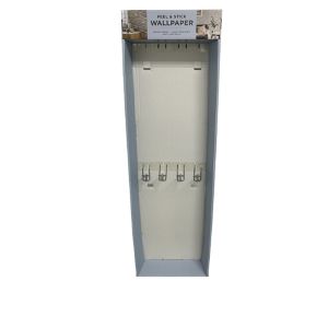 Custom Display Box Cardboard Point Display With Metal Hanger Hook