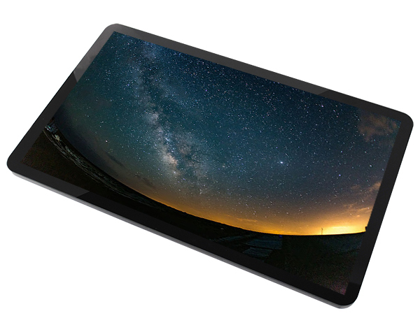 21.5 Inch 250cd/M2 Interactive Digital Signage Display Android Windows7 8 10