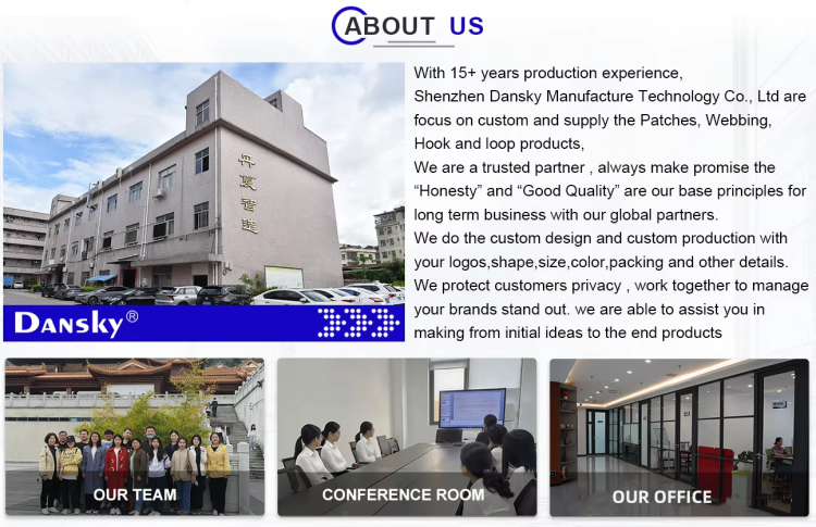 Dansky Factory Wholesale Black Color Different Sizes Webbing Tape Strap Plain Weave Polyester PP Webbing for Bag Backpack