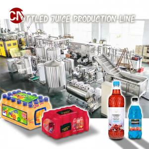 China Customized Optional Mango Juice Filling Machines Complete Line with 1000lph Capacity on sale