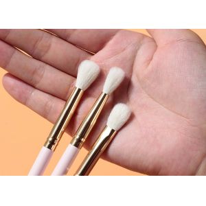 ODM Handcrafted Eyeshadow Blending Brush Set With Aluminum Ferrule