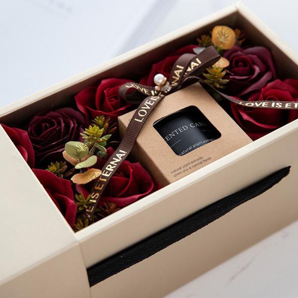 Recyclable Luxury Colorful Rigiding Packing Kraft Paper Gift Boxes With Your Own Logo