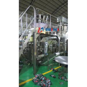 Pasta gusset bag weighing and packing machine