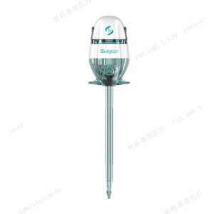 No-Valve Design Endoscopy Surgery Use Plastic Disposable Trocar