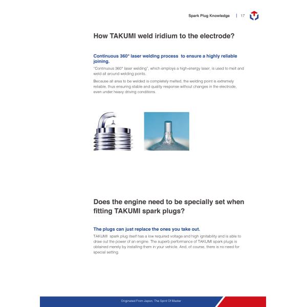 Steam Engine Oe Auto Spark Plug With Iridium Firing Marine Engine