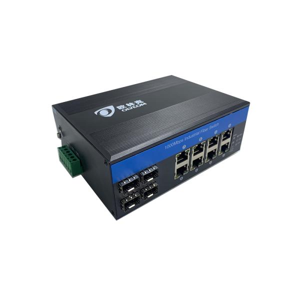 OLYCOM PoE Network Switch 8 Port 240W Budget Industrial Gigabit Ethernet CE FCC