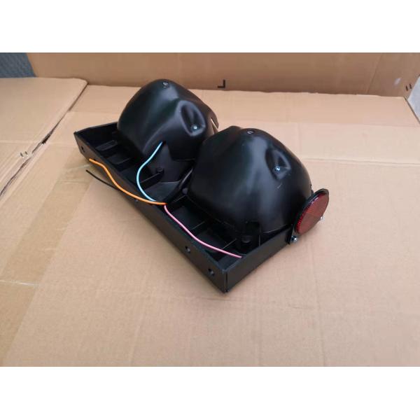 Two Color Rear Lamp Japanese Heavy Truck Nissan UD Model Broadside Have Small Circle Red Lens