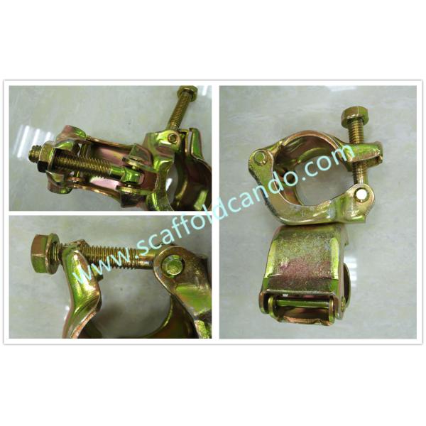 110° scaffold pressed electro galvanized double coupler clamp Japanese standard with good performance
