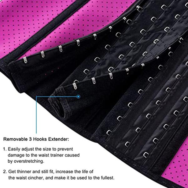 Latex Tummy Control Waist Trainer Customised Size Girdles Hourglass