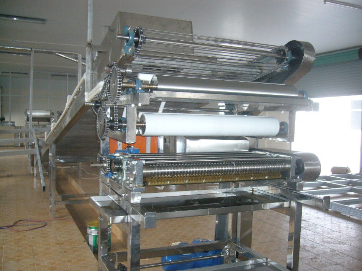 Non Fresh Chow Mein Manufacturing Machine , Automatic Noodles Manufacturing