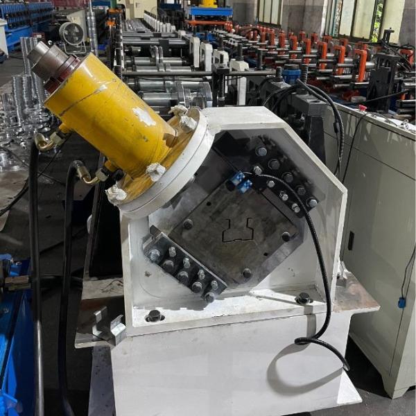 Heavy Duty Pallet Rack Upright Roll Forming Machine For Galvanized Steel Storage Solutions