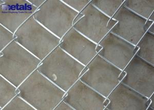 China 1 Inch 1.2mm GI Chain Link Mesh Fence Security Fencing Odm on sale