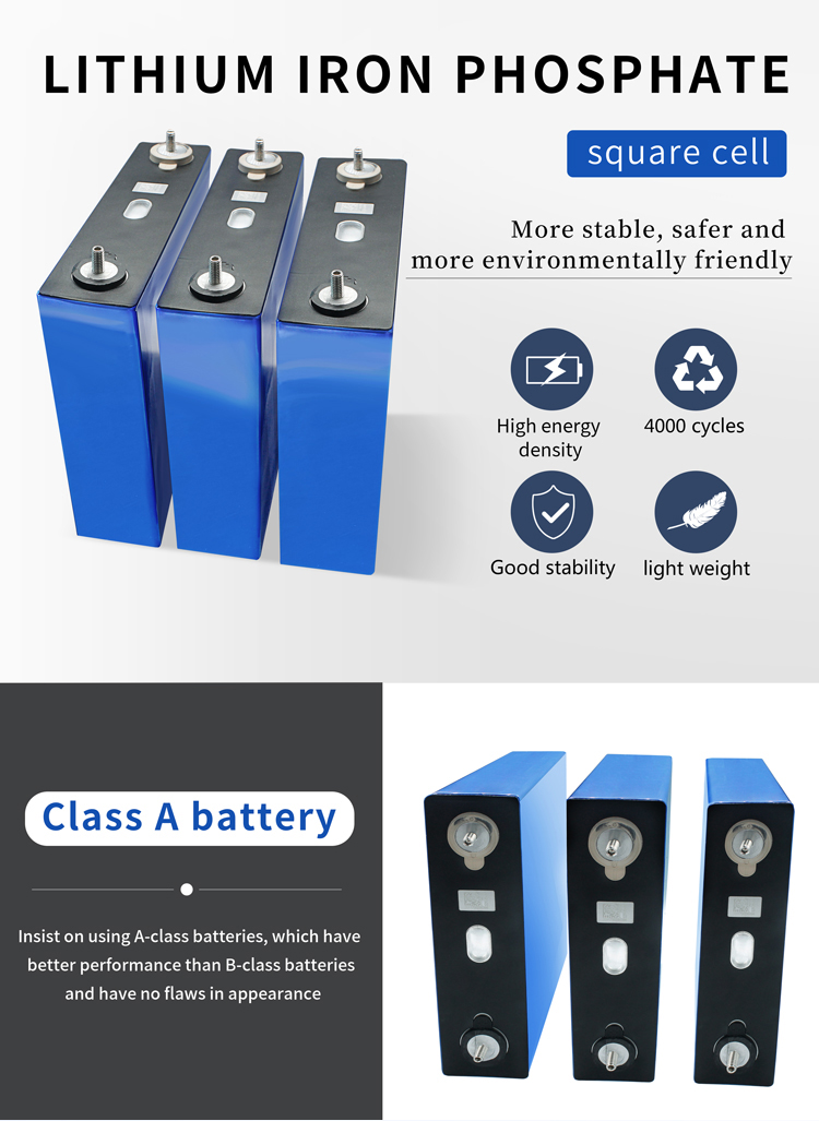Li Ion 3.2 V 280ah Lifepo4 Battery Cell 7.4 V Lithium Battery Pack