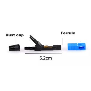 SC UPC FTTH SM MM Fast Connect Fiber Connectors