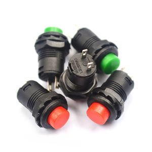 Buy cheap Red Mini Round 12mm Waterproof Momentary Push Button Switch product