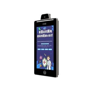 China 300ms 13.3 Inch Face Recognition Thermometer People Management on sale