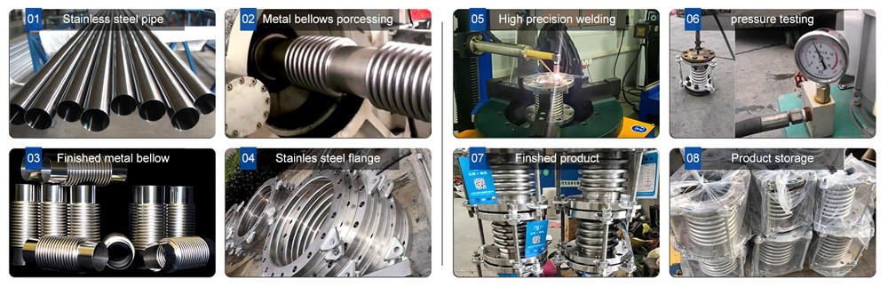 Stainless Steel Wire Braided Flexible Metal Hose Union Type Metal Braided Flex Lines