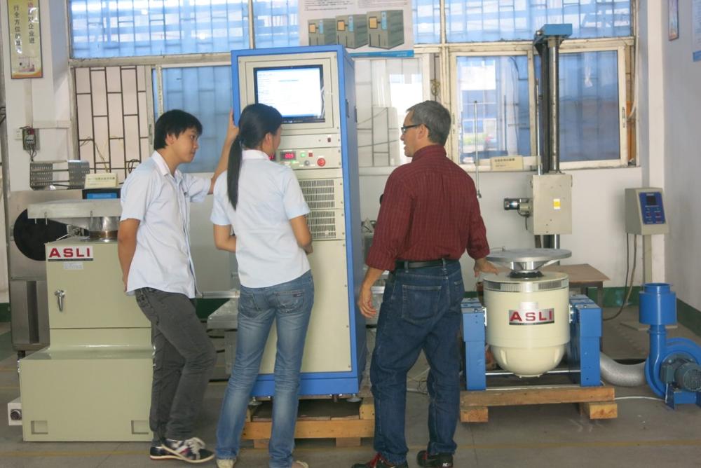 High Frequency Vertical Electrodynamics Vibration Shaker System with 10000N Sine Force and 5 Hz to 3000Hz Range