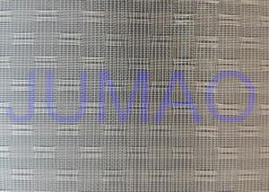 Professional Laminated Glass Metal Wire Mesh For Shock Impact Resistance And Fireproof