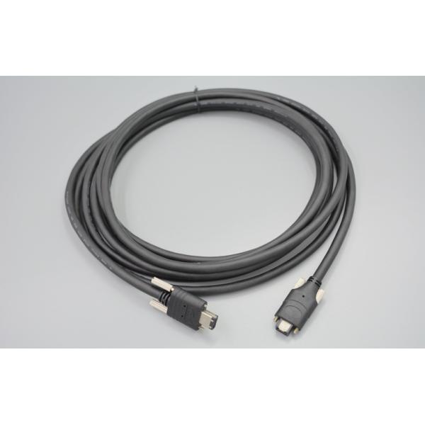 Full Shielded IEEE 1394 Firewire Cable , Firewire Camera Cable With Copper Conductor