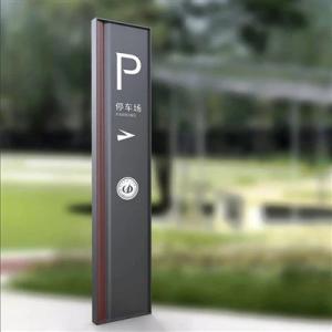Buy cheap Outdoor Campus Wayfinding Signage Custom LED Directional Signage product