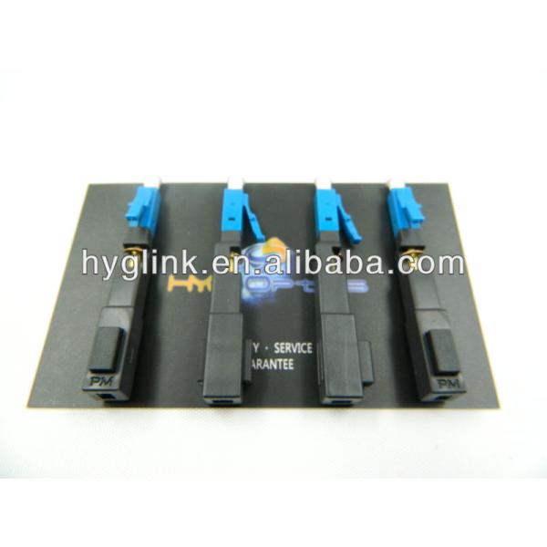 Fiber optic LC/UPC fast connector