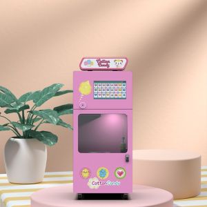 Buy cheap Remote Automatic Cotton Candy Vending Machine 220V With Touch Screen product